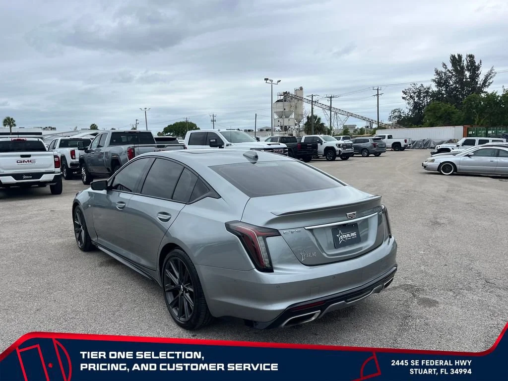 Used 2024 Argent Silver Metallic Cadillac Sport image 5