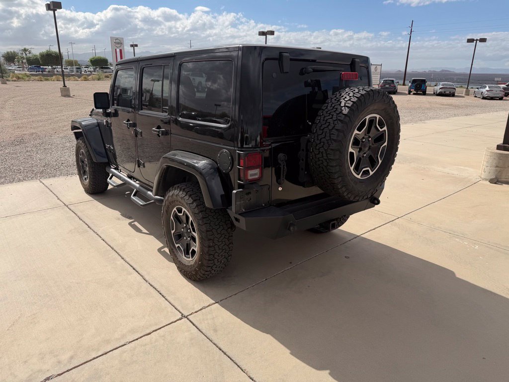 Used 2013 Black Jeep Unlimited Rubicon image 4