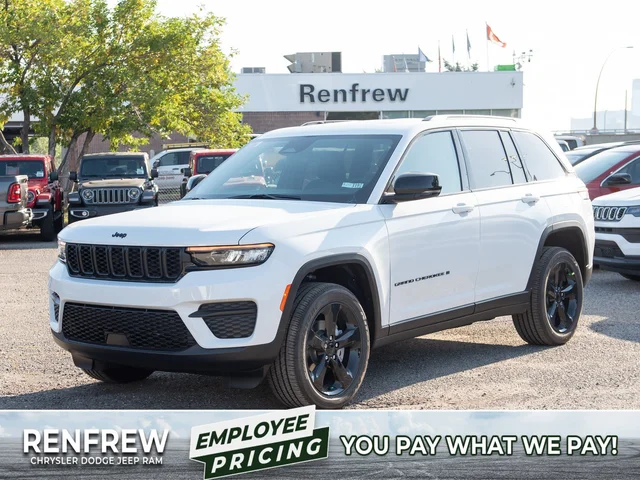 2025 Jeep Grand Cherokee Altitude* 4x4, Sunroof, Trailer Tow Pkg, Heated Leather