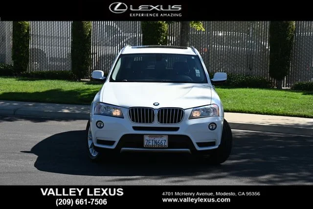 Used 2014 BMW X3 xDrive28i with VIN 5UXWX9C59E0D43948 for sale in Modesto, CA