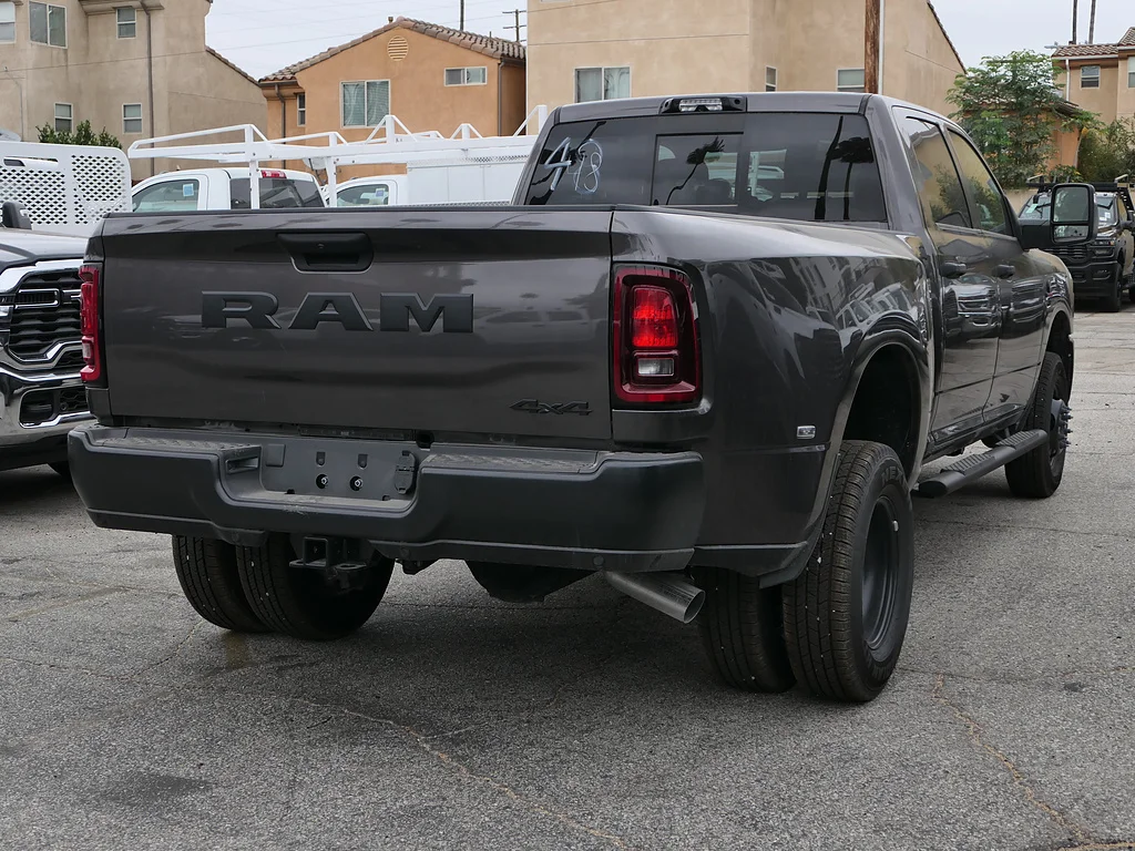New 2026 Granite Crystal Metallic Clear Coat RAM Tradesman Crew Cab 4x4 8