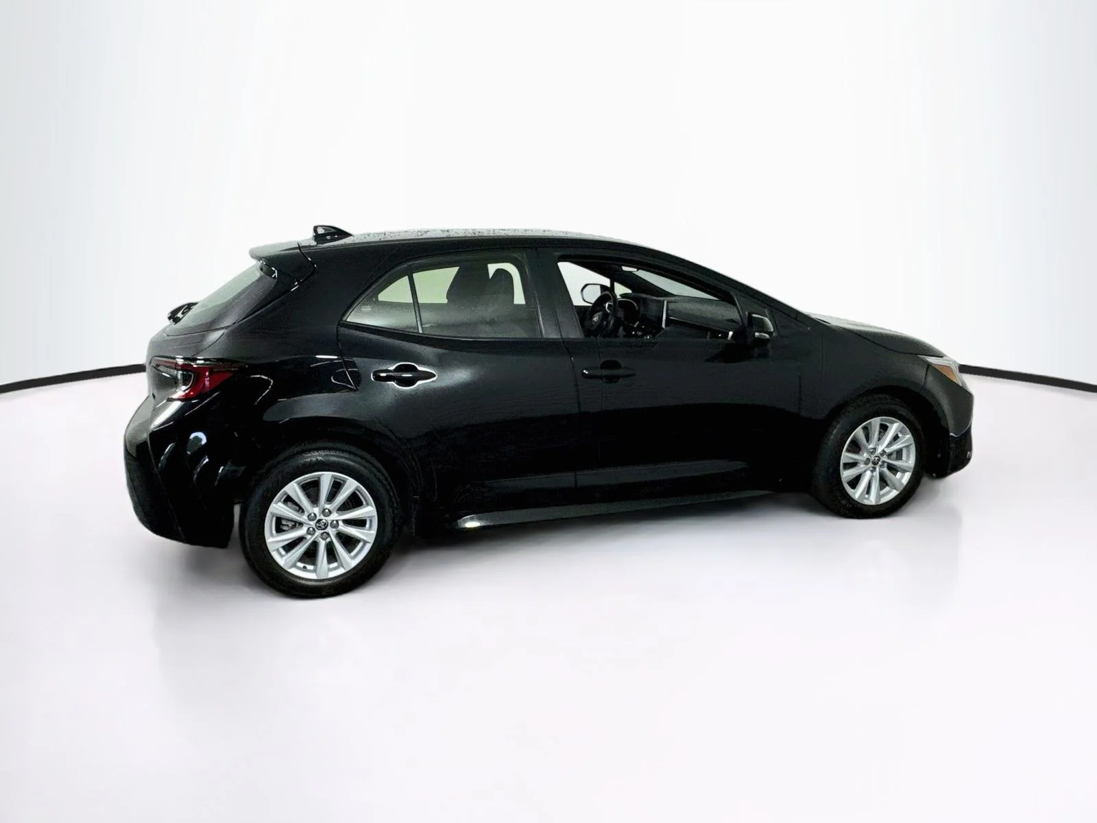 Certified Used 2024 Black Toyota SE image 8
