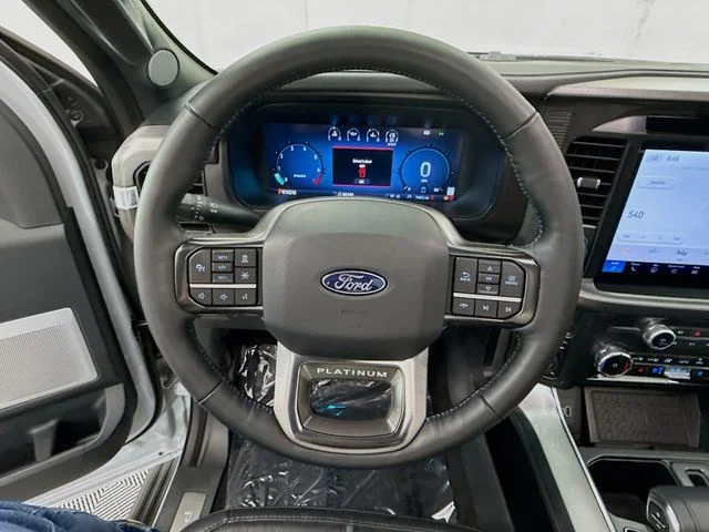 Used 2025 White Metallic Ford Platinum image 11