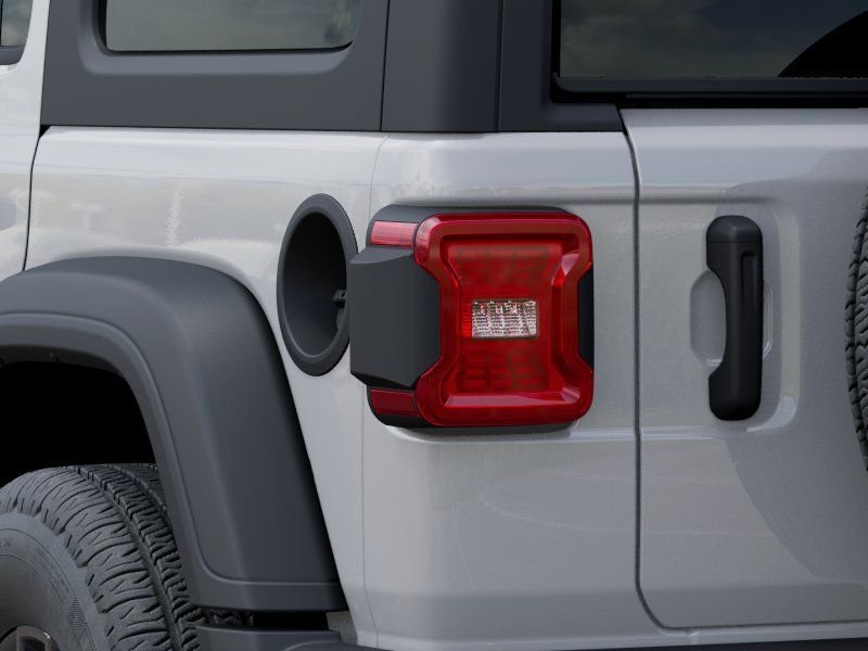 New 2026 Bright White Clear-Coat Exterior Paint Jeep Sport S image 9