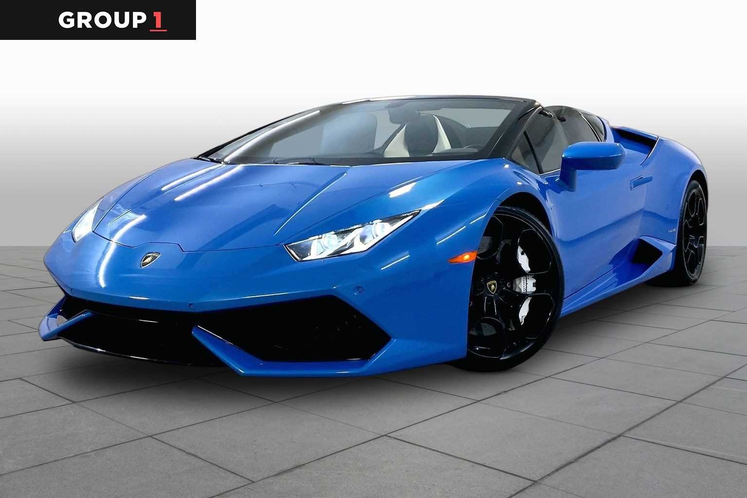 Pre-Owned 2016 Lamborghini Huracan LP 610-4 Spyder