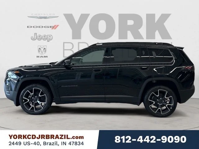 New 2026 Diamond Black Crystal Pearl-Coat Exterior Paint Jeep Overland image 2