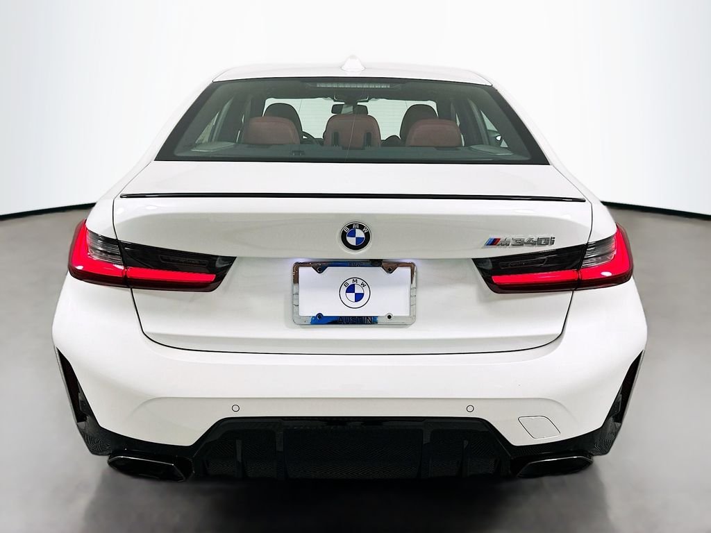 New 2026 Mineral White Metallic BMW M340i image 6