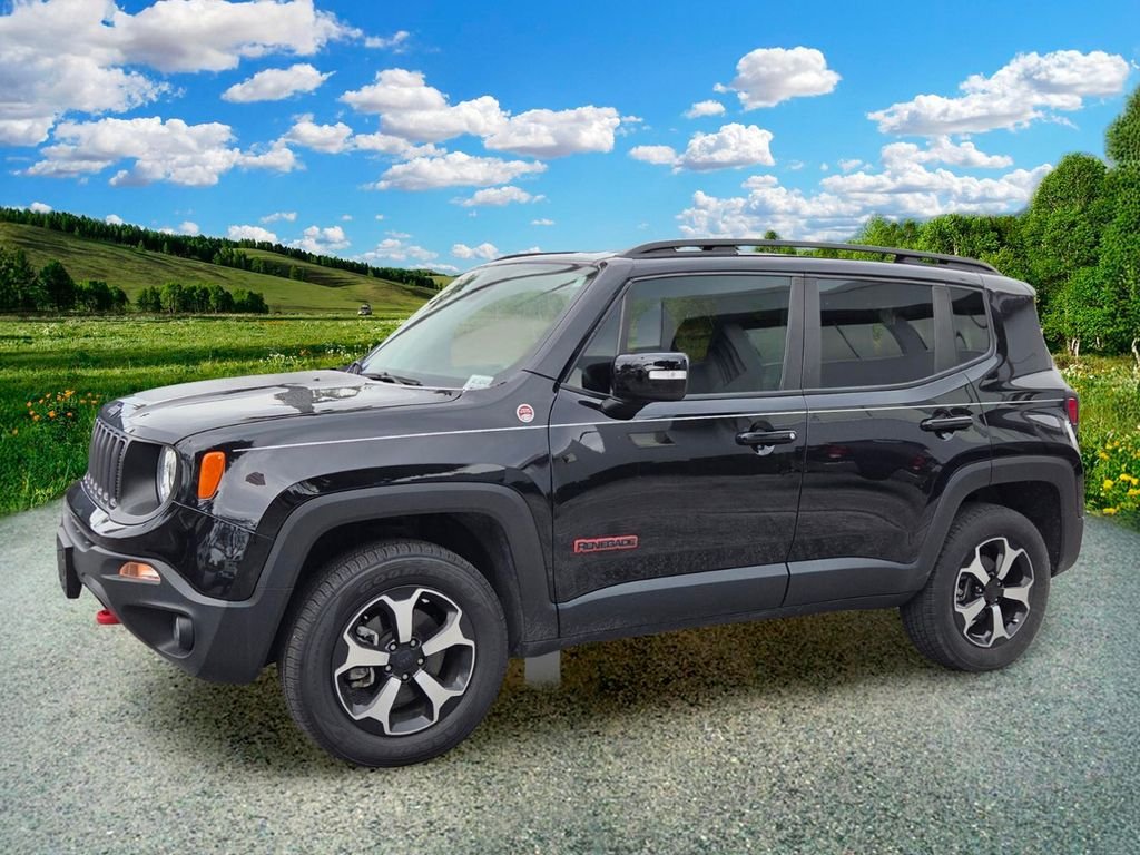 Used 2022 Black Jeep Trailhawk image 2