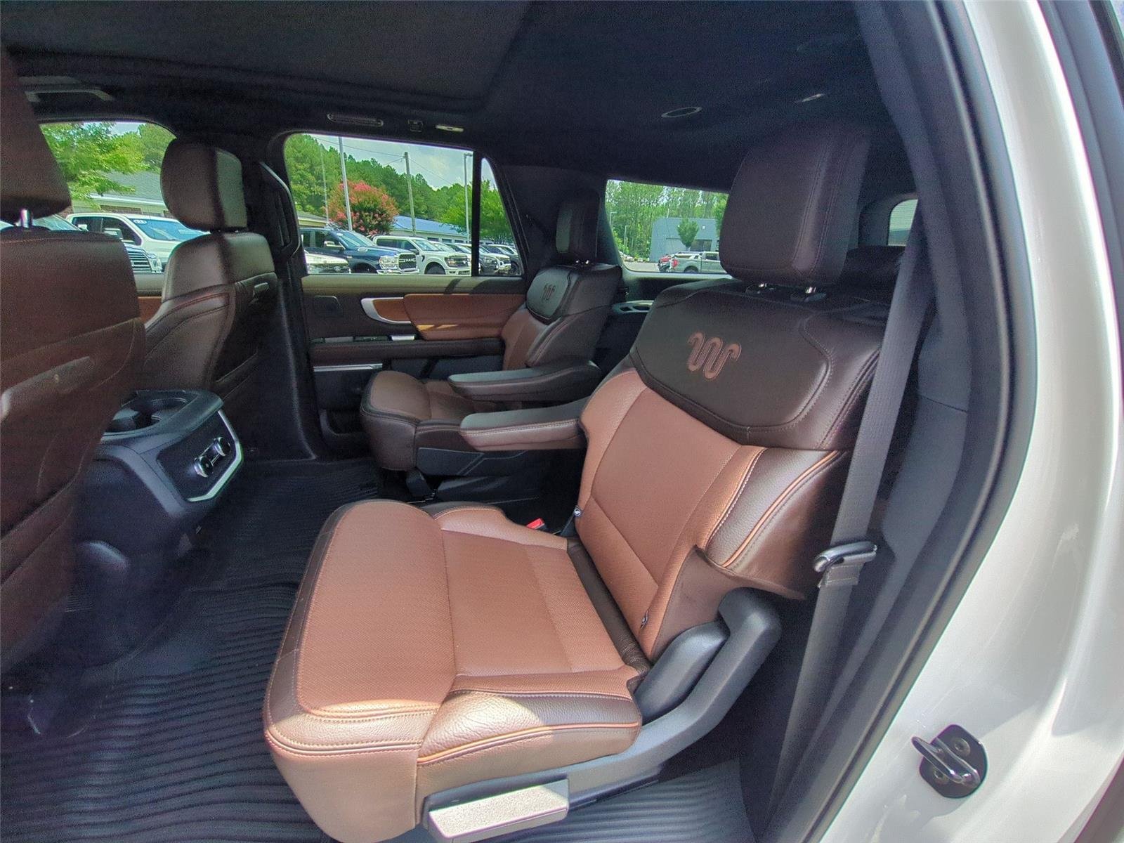 Used 2025 Star White Metallic Tri-Coat Ford King Ranch image 33