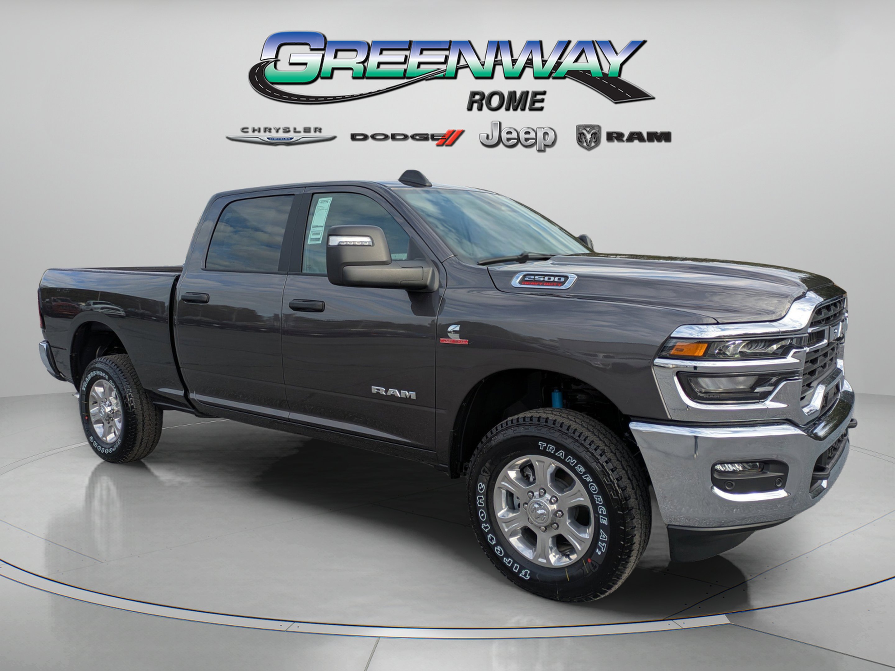 New 2026 Granite Crystal Metallic Clearcoat RAM Big Horn image 1