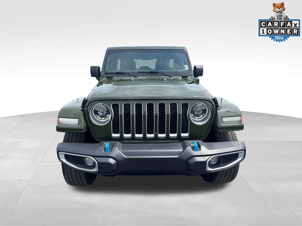 Used 2023 Green Jeep Sahara 4xe image 9
