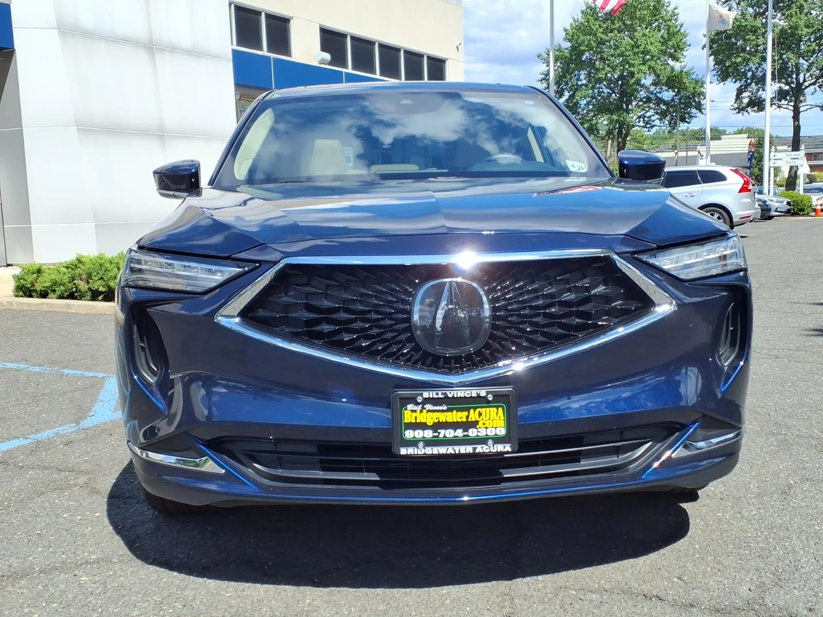Used 2024 Fathom Blue Pearl Acura SH-AWD image 2