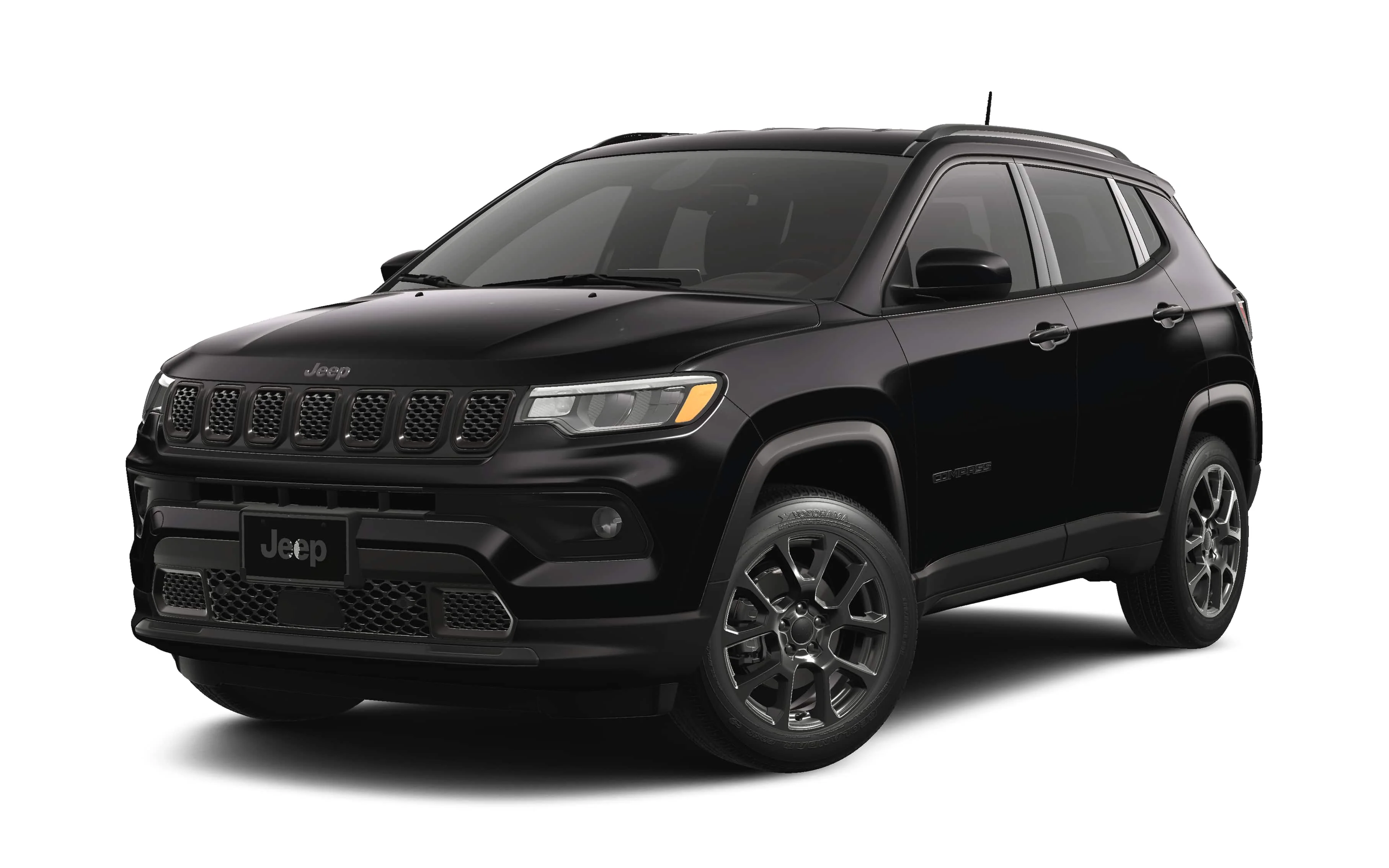 New 2026 Diamond Black Crystal Pearl-Coat Exterior Paint Jeep Latitude Altitude image 13