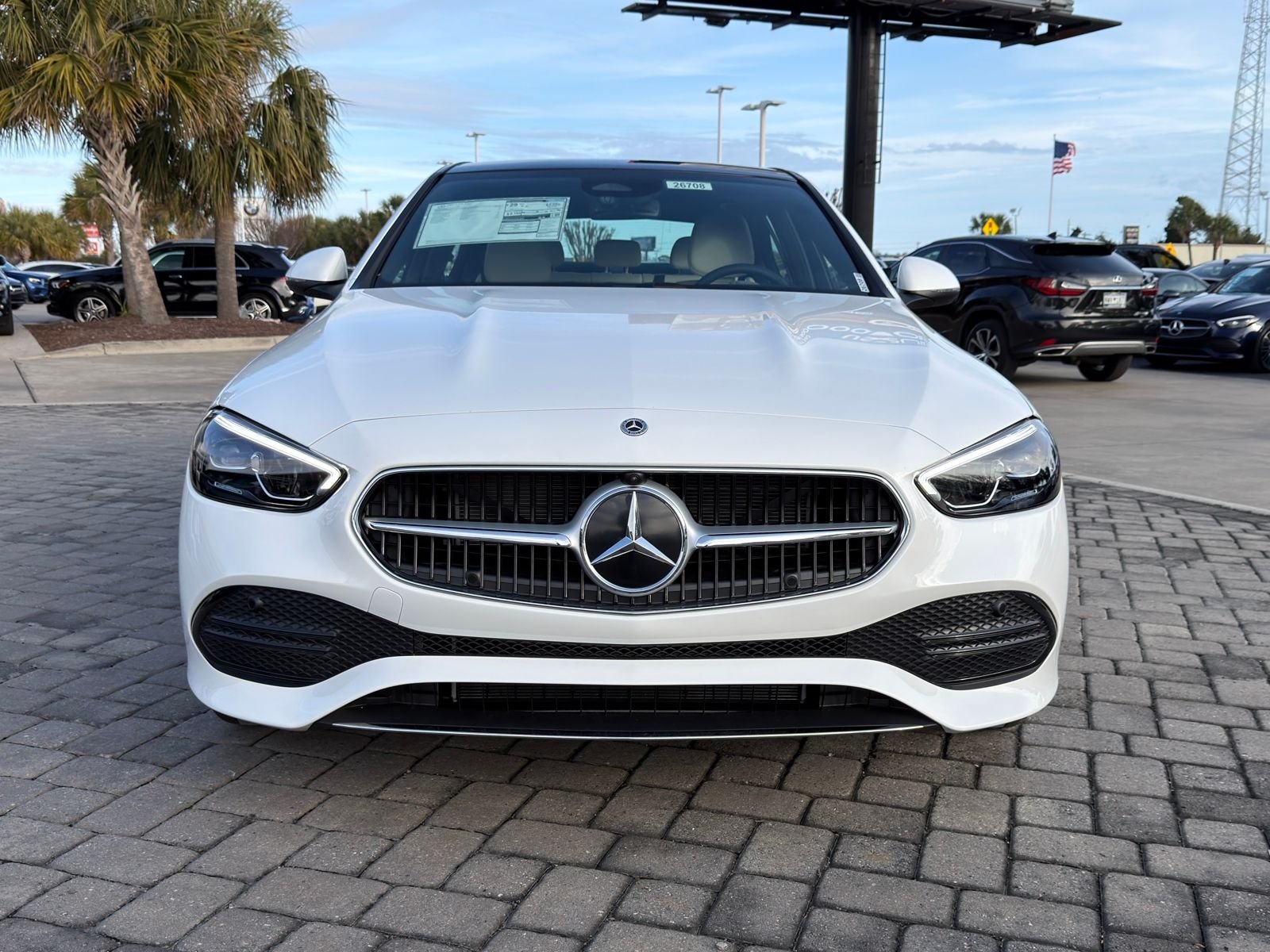 New 2026 Polar White Mercedes-Benz C 300 image 6