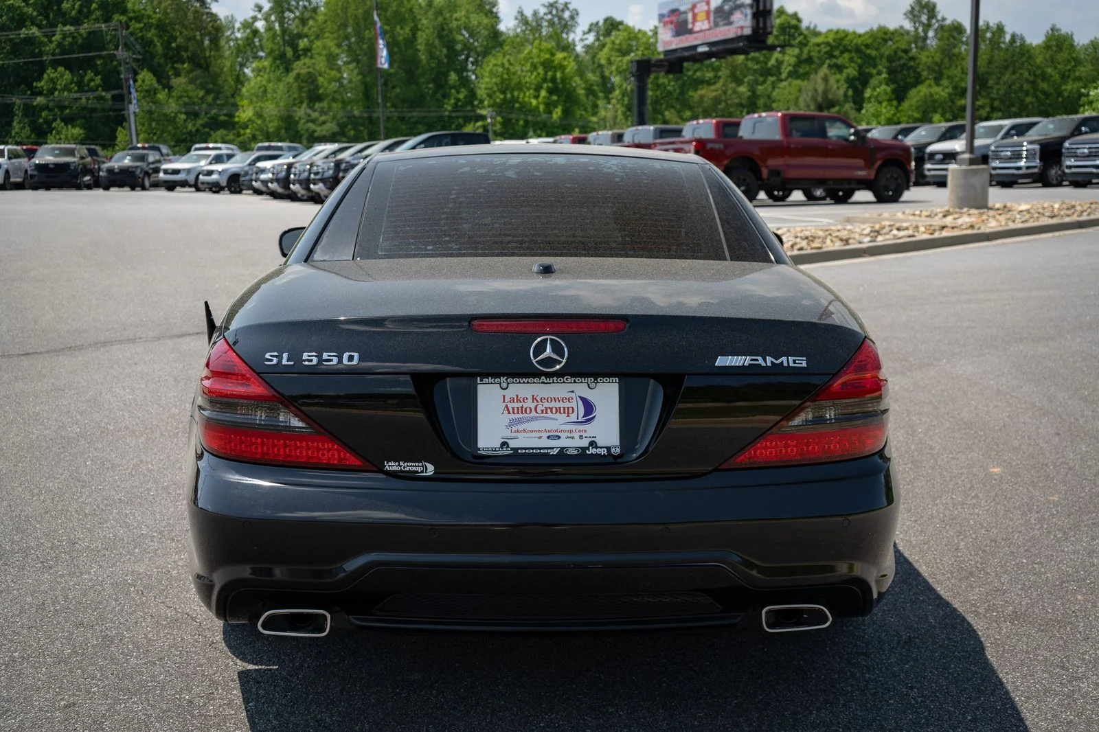 Used 2009 Black Mercedes-Benz SL 550 image 8
