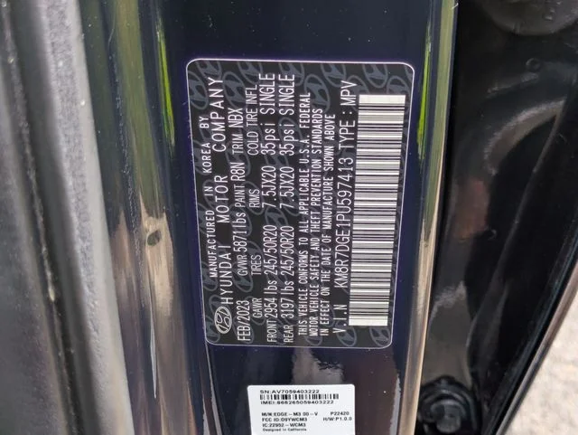Certified Used 2023 Green Hyundai Calligraphy image 36