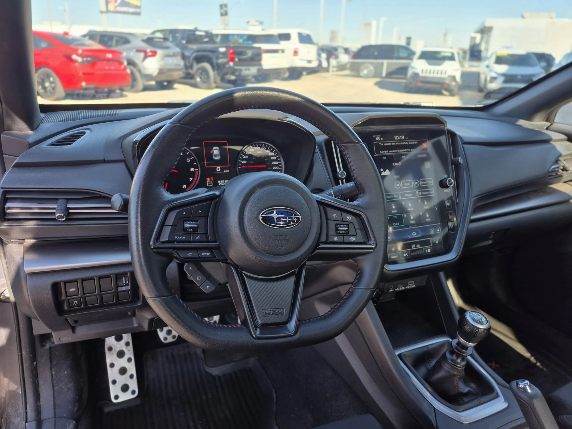 Certified Used 2024 Magnetite Grey Metallic Subaru Sport AWD*271HP!! | 6spd Manual | Magnetite Grey | Htd Seats | Sunroof | CarPlay | Adaptive Cruise image 6