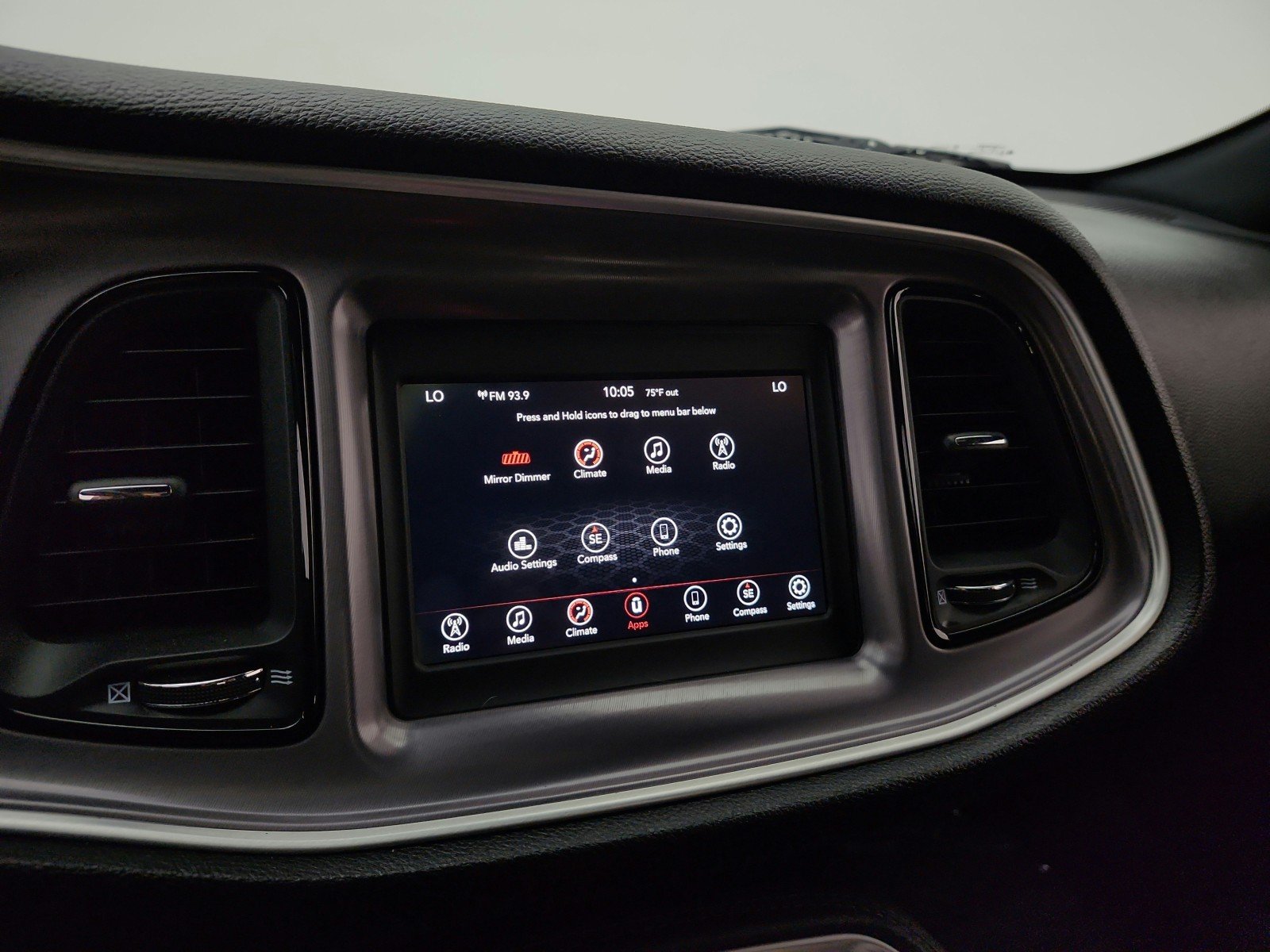Used 2019 Destroyer Gray Clearcoat Dodge SXT RWD image 9