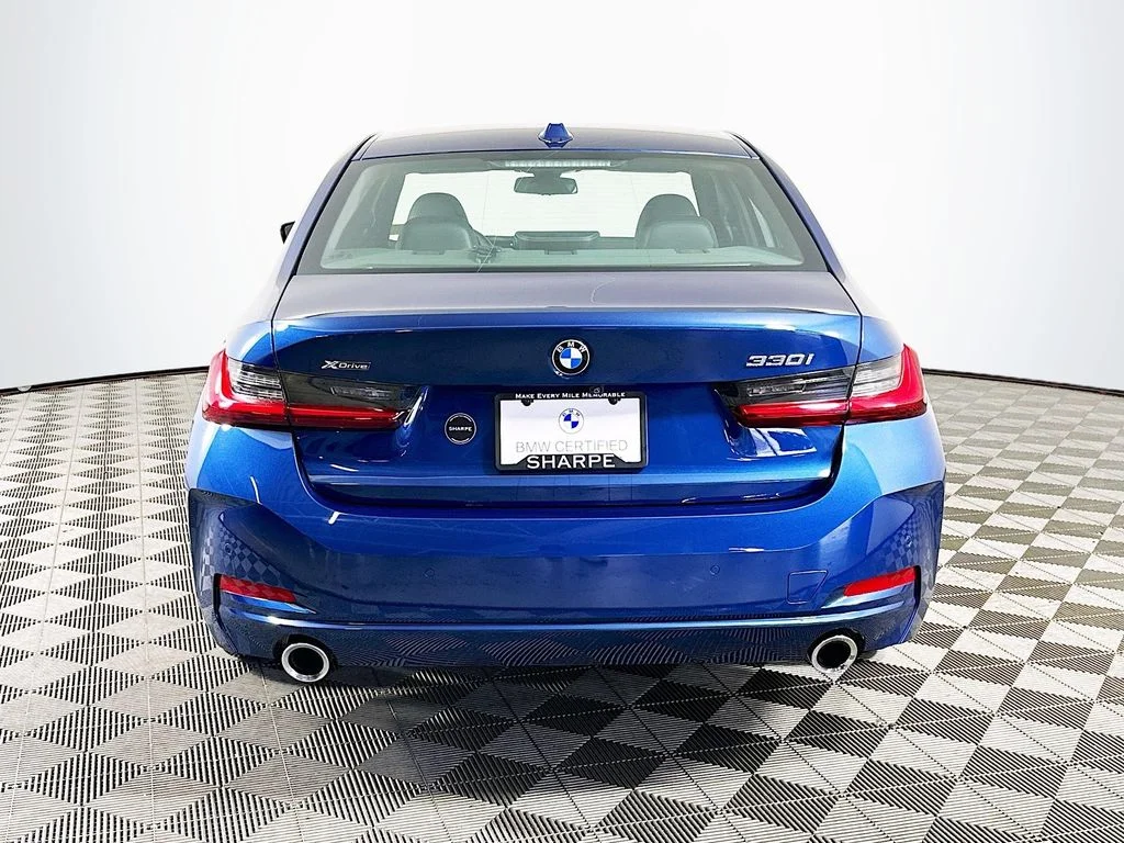 Certified Used 2023 Blue Metallic BMW 330i xDrive image 6
