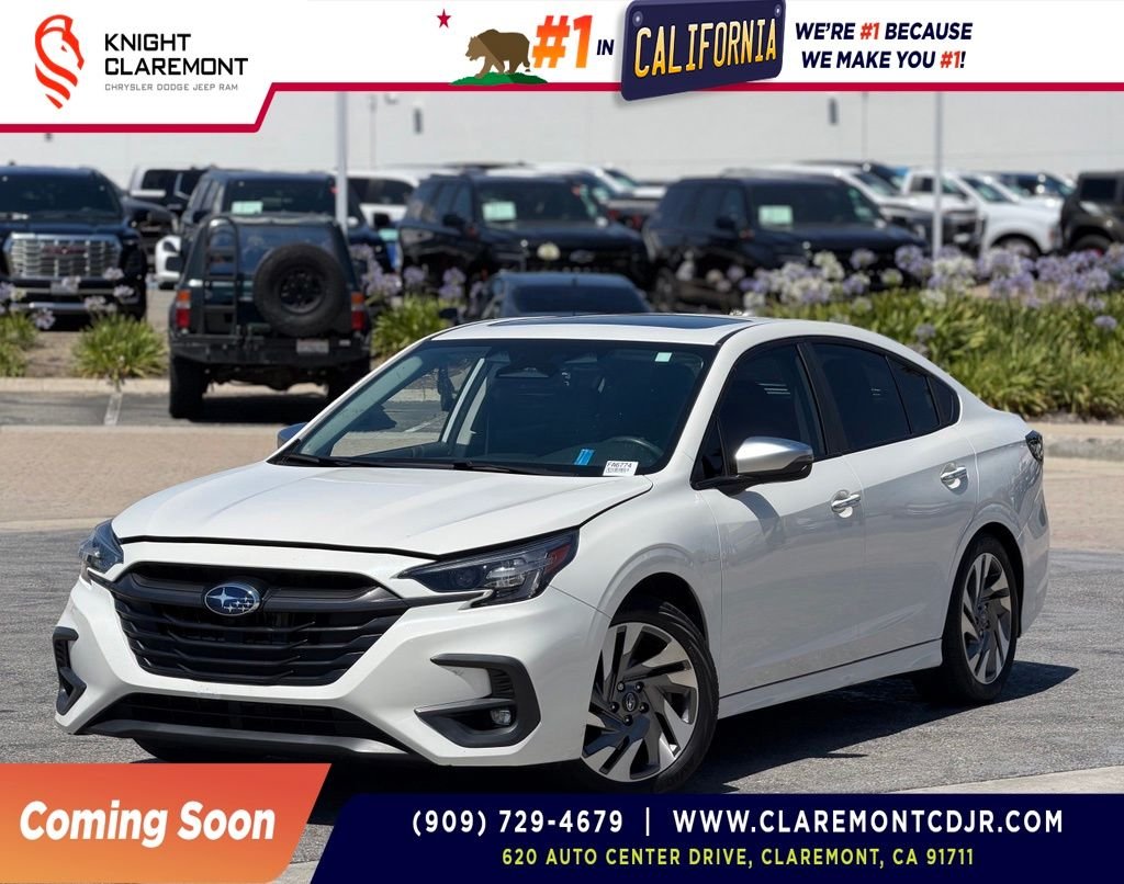 Used 2024 Crystal White Pearl Subaru Touring XT image 1