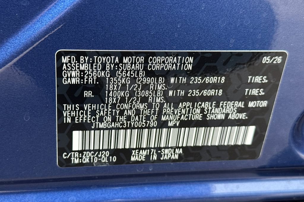 New 2026 DAYBREAK BLUE PEARL Subaru Premium image 36