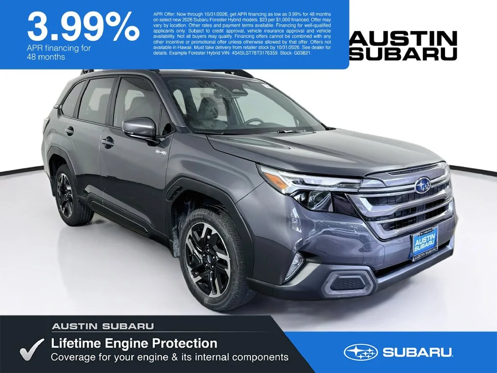 New 2026 Gray Subaru Limited Hybrid image 1