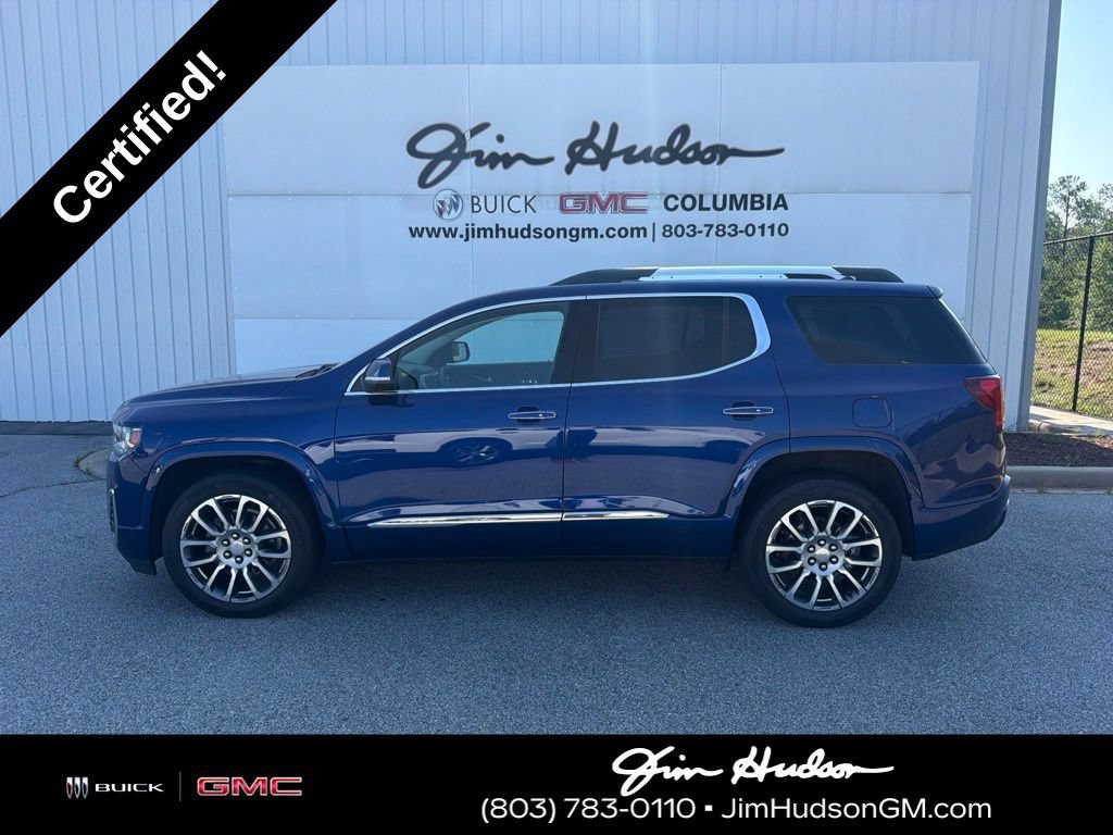 Used 2023 Ultra Blue Metallic GMC Denali image 2