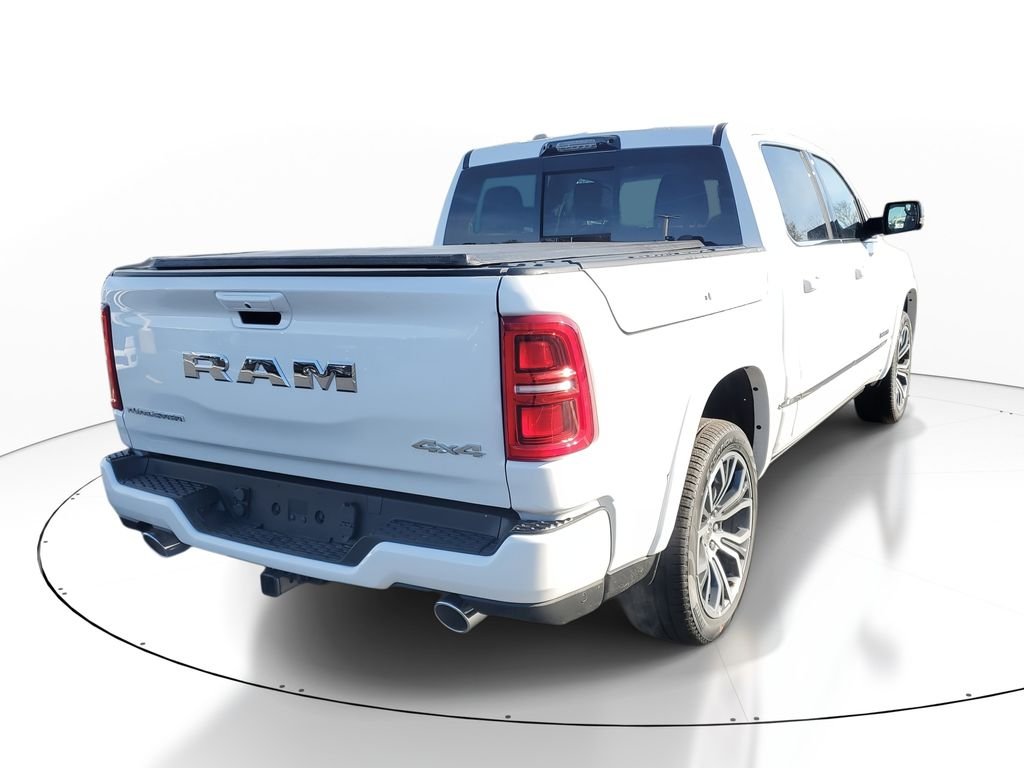 New 2026 Ivory White Tri-Coat Pearl-Coat Exterior Paint RAM Tungsten image 3