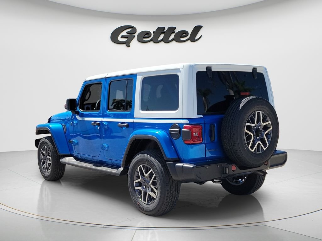 New 2026 Hydro Blue Pearl-Coat Exterior Paint Jeep Sahara image 7