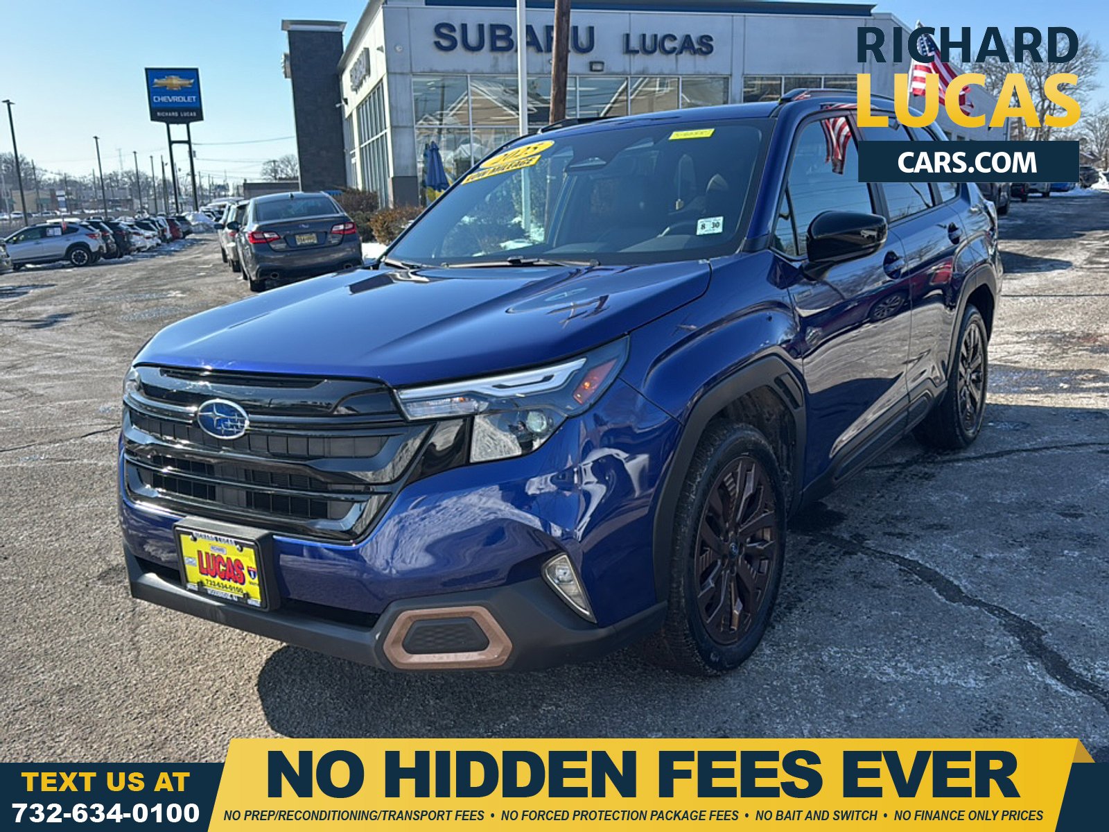 Sapphire Blue Pearl 2025 Subaru Forester Hybrid Sport AWD SUV / Crossover All-Wheel Drive