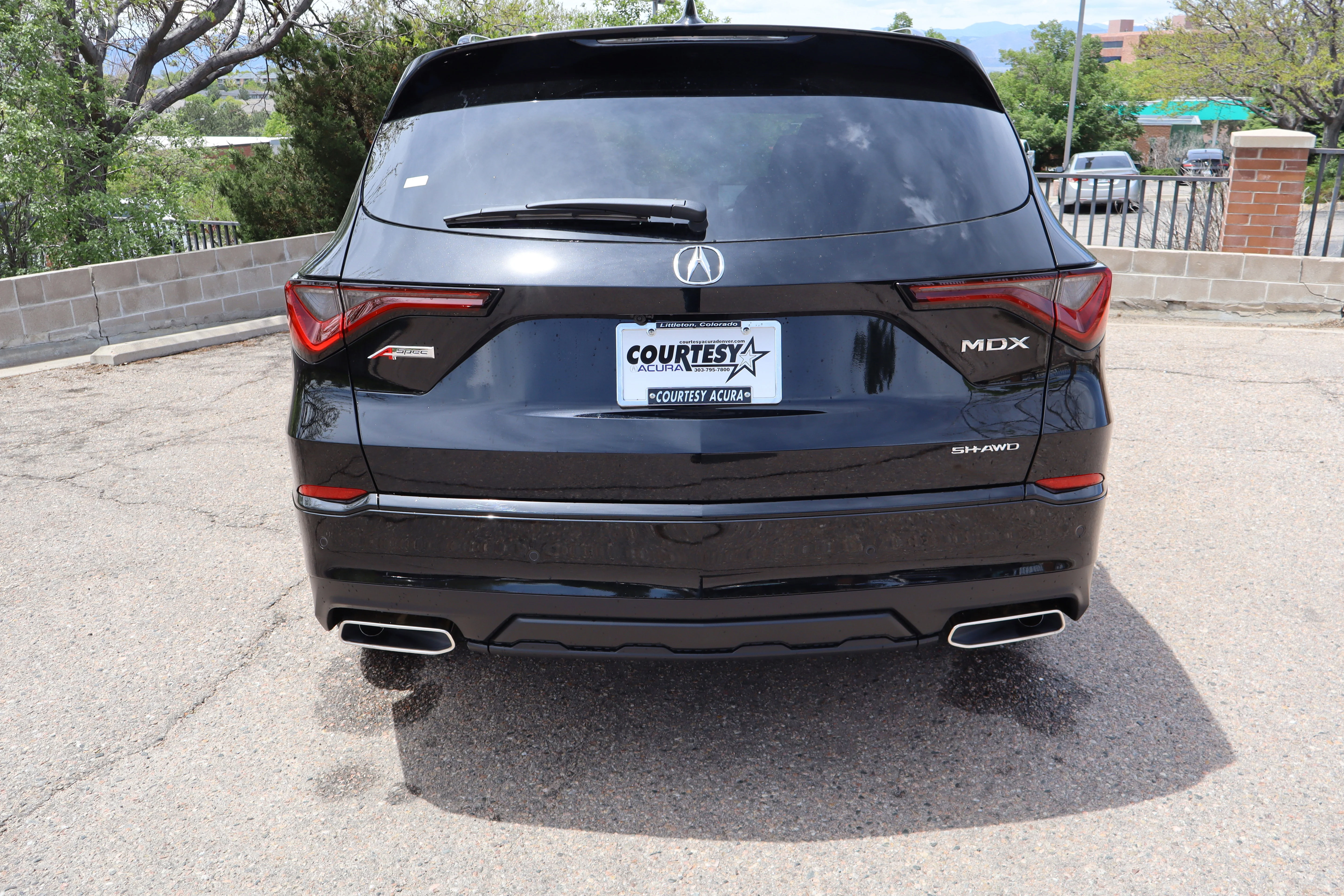 New 2026 Majestic Black Pearl Acura w/A-Spec Advance Package image 5