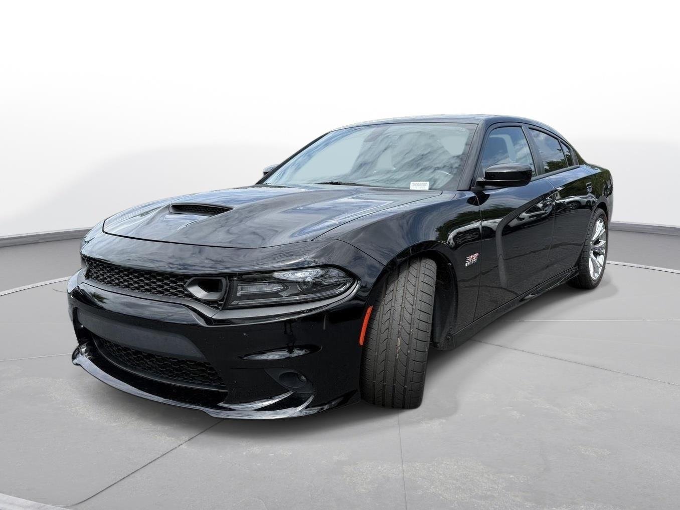 Used 2019 Pitch Black Clearcoat Dodge Scat Pack image 2