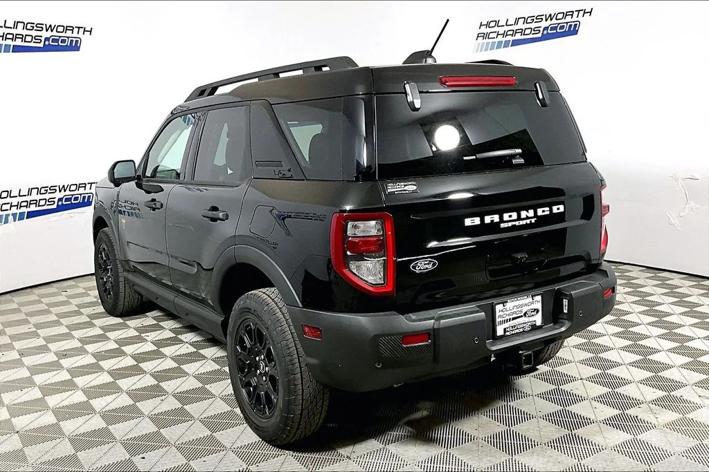 New 2026 Shadow Black Ford Badlands® image 3