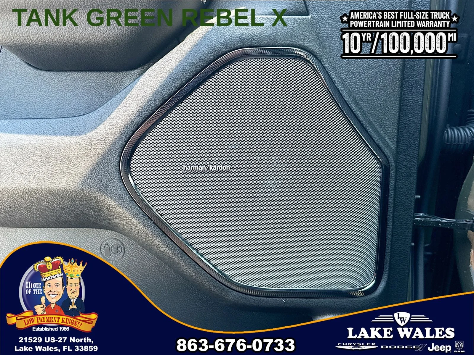 New 2026 Tank Exterior Paint RAM REBEL image 18