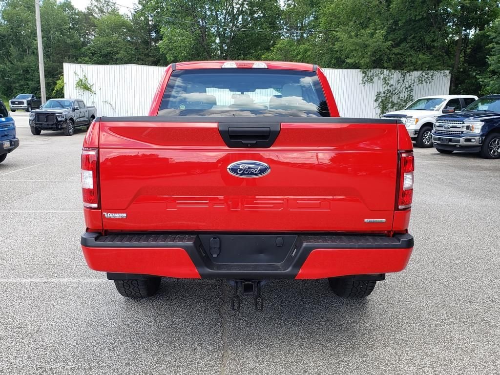 Used 2020 Race Red Ford XL STX Supercrew 4x4 2.7 EcoBoost image 6