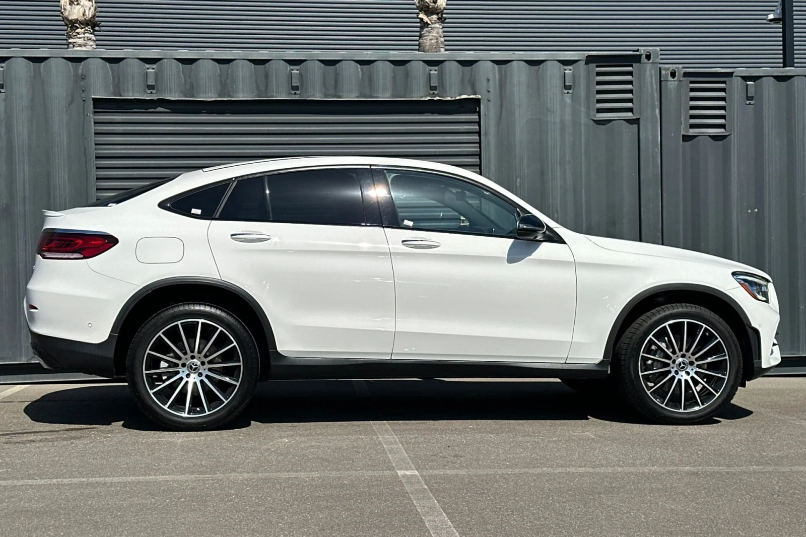 Used 2022 WHITE Mercedes-Benz GLC 300 image 9