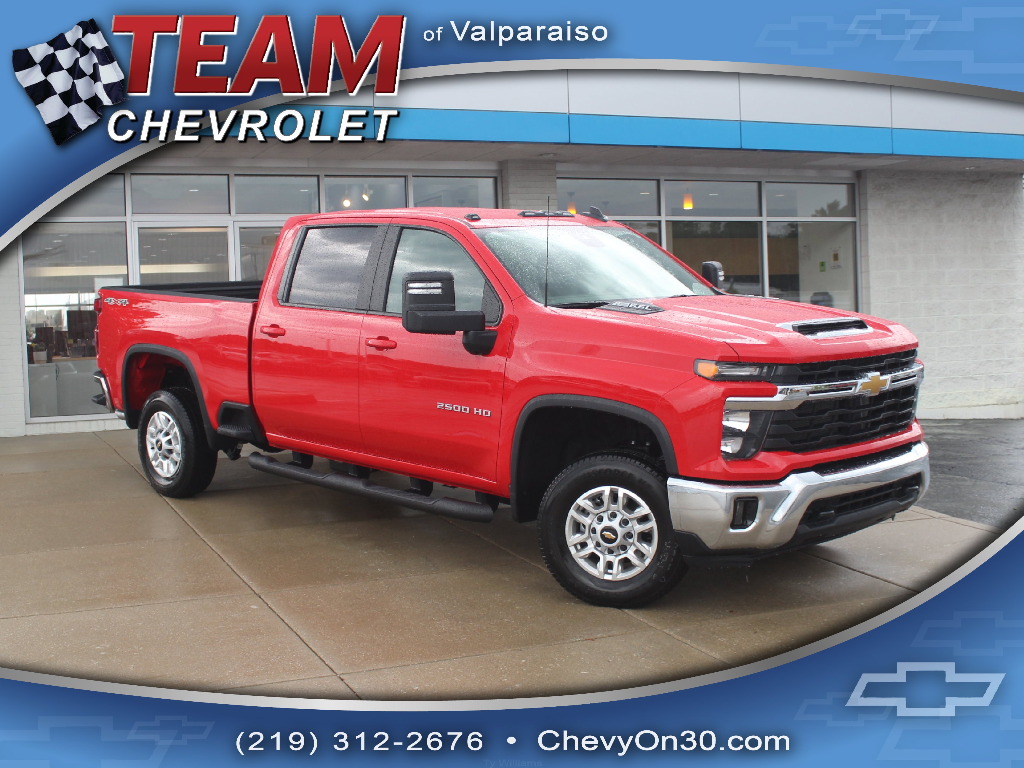 New 2026 Red Hot Chevrolet LT image 1