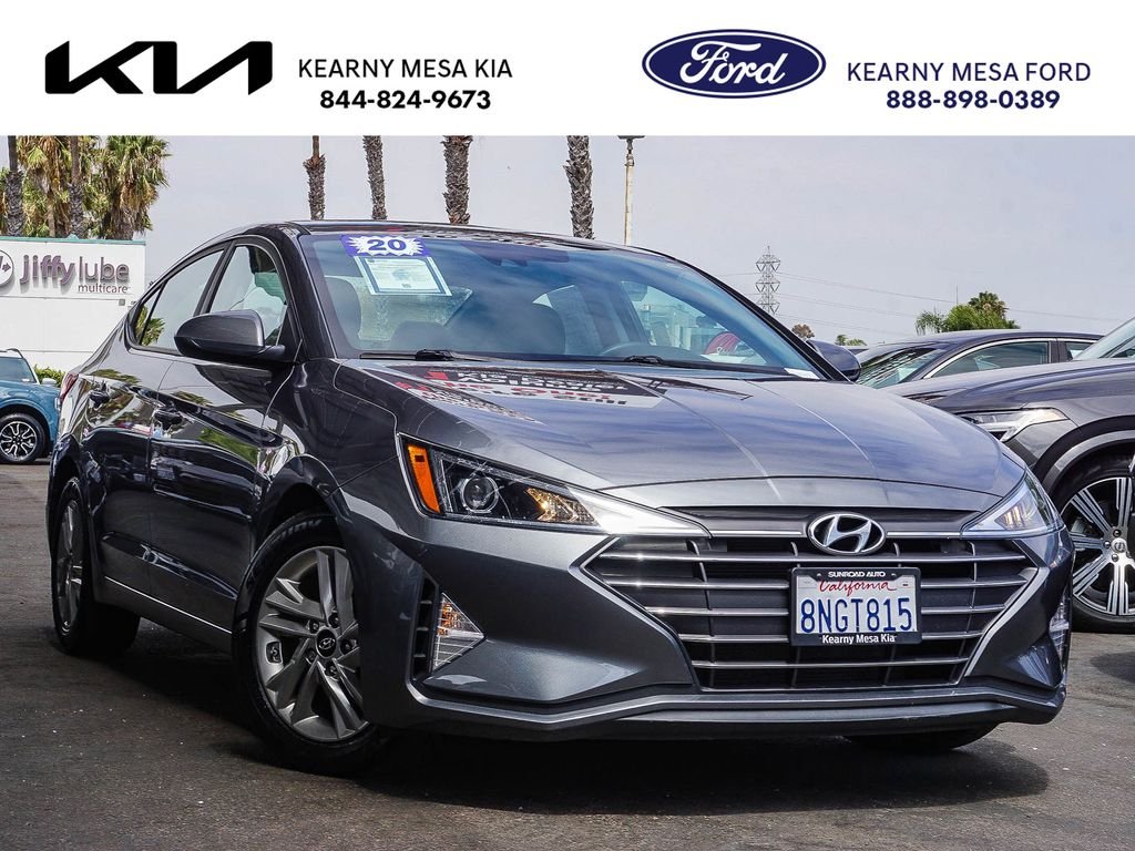 Used 2020 Gray Hyundai SEL image 1