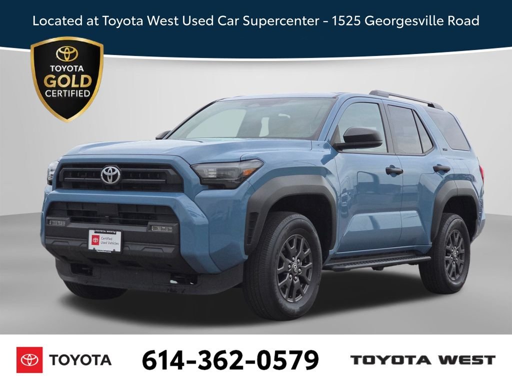 Certified Used 2025 Blue Toyota SR5 image 1