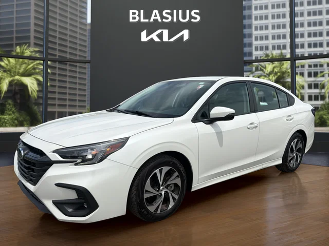 Used 2025 White Subaru Premium image 1