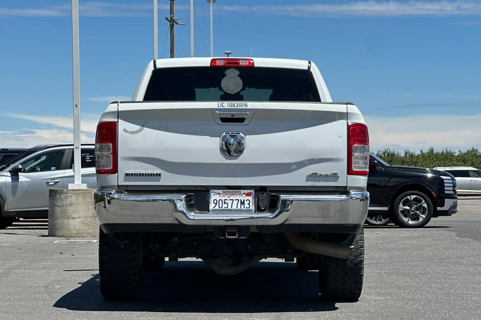 Used 2019 Bright White Clearcoat Ram Big Horn image 5