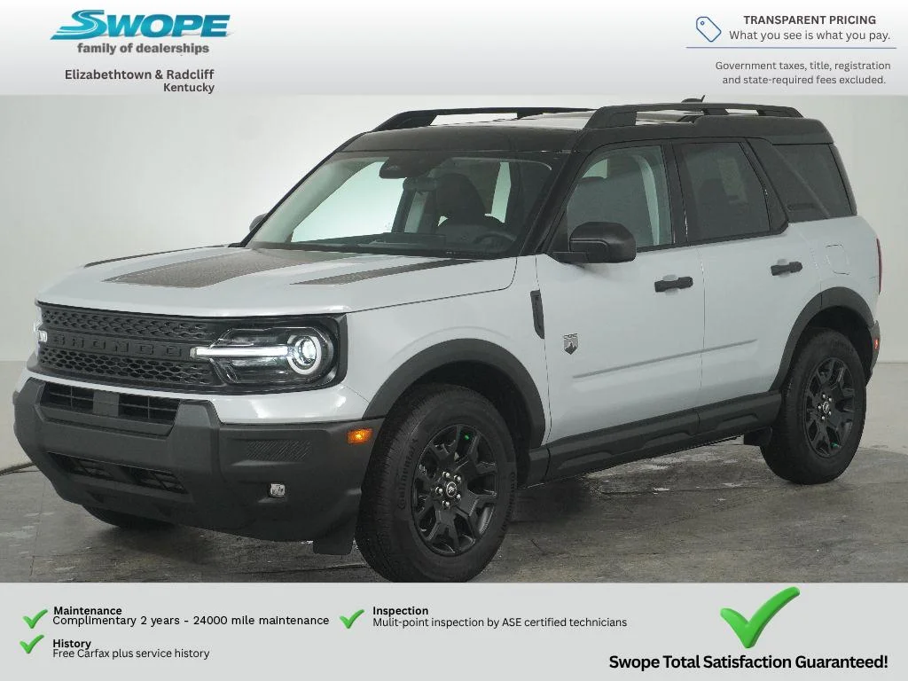 New 2026 SPACE WHITE METALLIC Ford Big Bend image 10