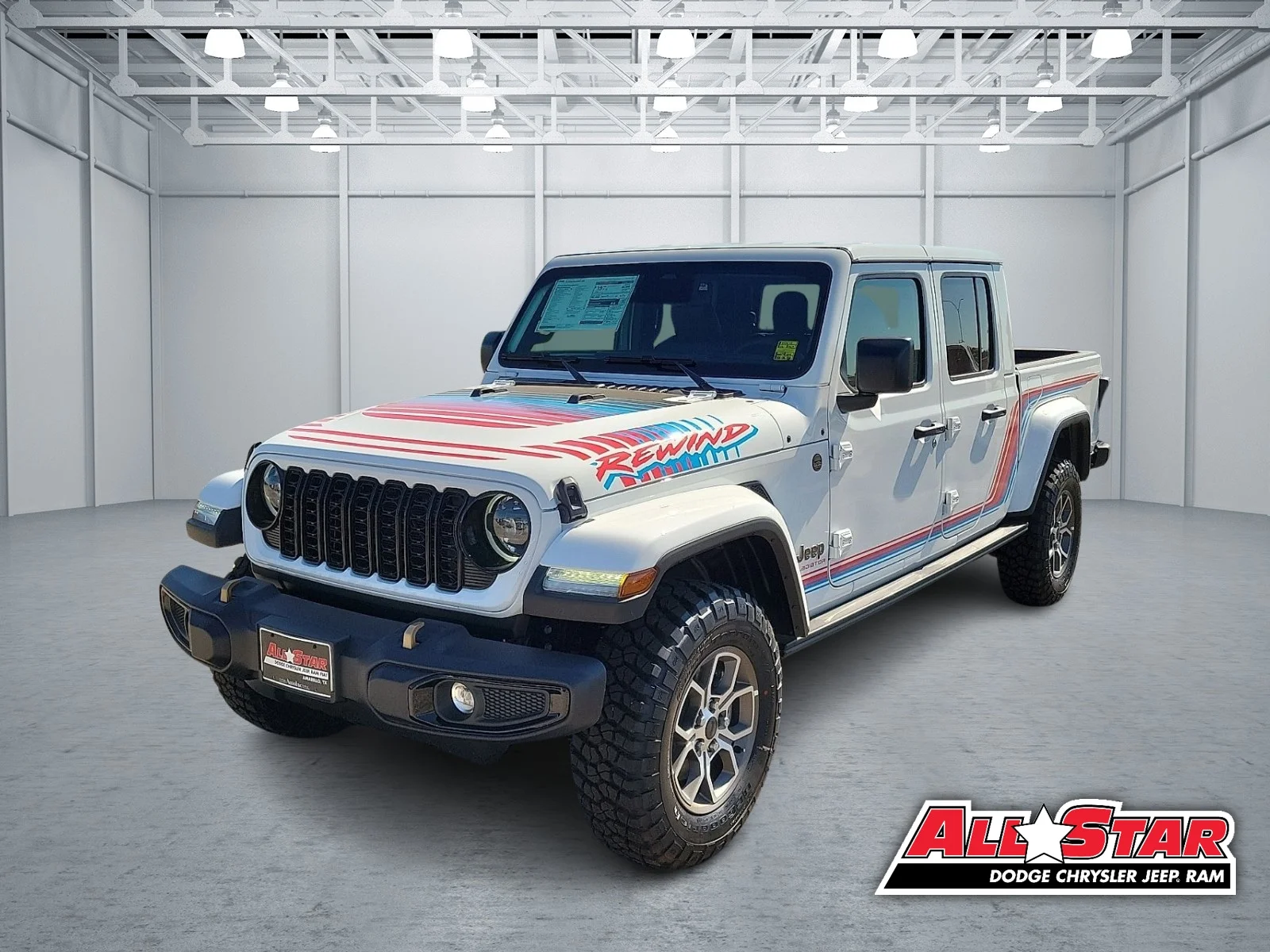 New 2026 Bright White Jeep REWIND 4X4 image 1