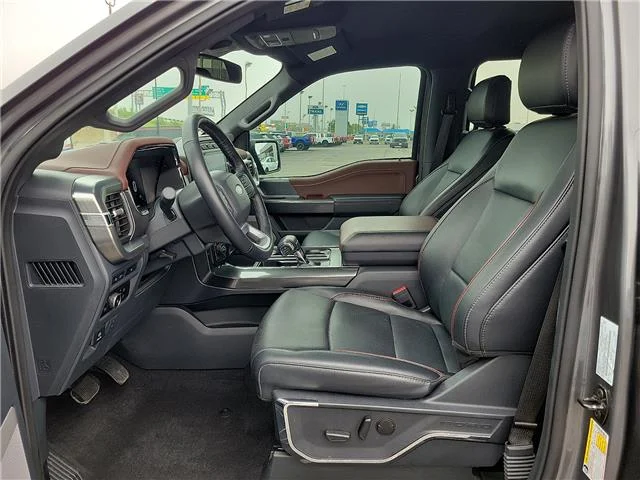 Used 2023 Carbonized Gray Metallic Ford Lariat 4x4 SuperCrew Cab 5.5 ft. box 145 in. WB image 11