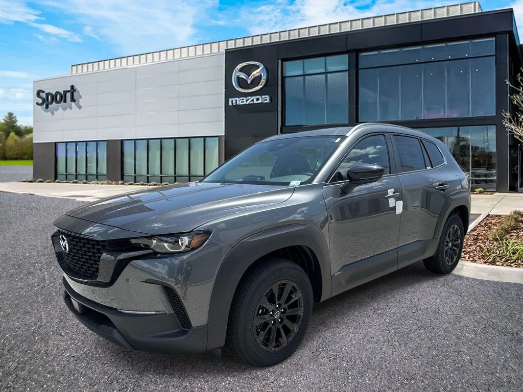 New 2026 Machine Gray Metallic Mazda Preferred AWD image 9