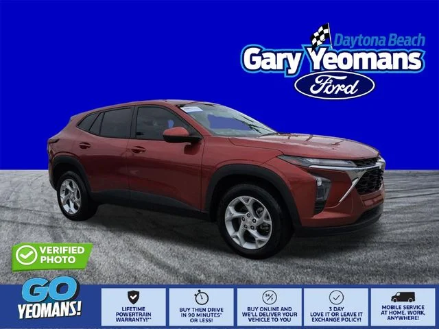 Certified Used 2024 Cayenne Orange Metallic Chevrolet LS image 1