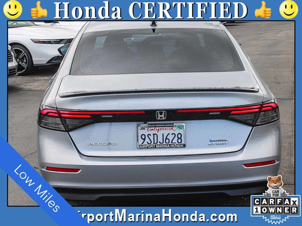 Certified Used 2024 Solar Silver Metallic Honda Sport image 10