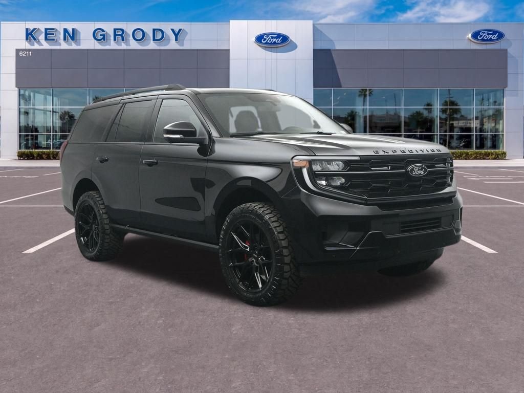 New 2026 Agate Black Metallic Ford Platinum image 1