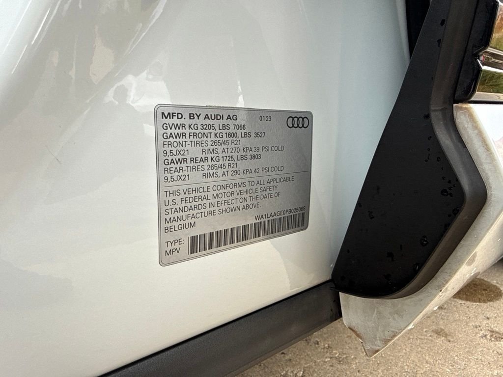 Used 2023 Glacier White Audi Premium Plus image 30