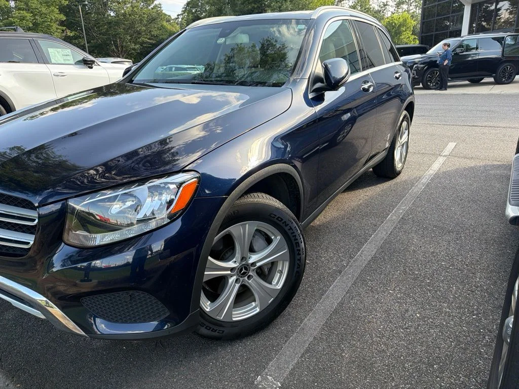 Used 2018 Lunar Blue Metallic Mercedes-Benz GLC 300 image 1